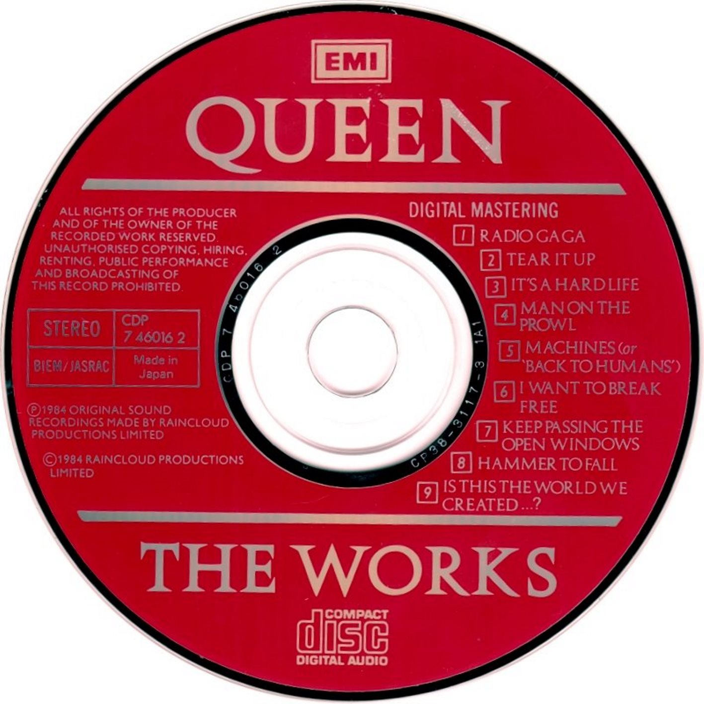 Queen  The Works : CD